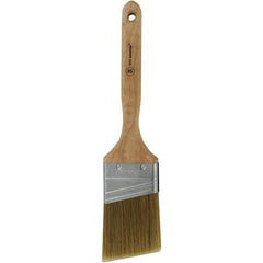 Wooster Brush - 2-1/2" Angled Hog Sash Brush - 2-15/16" Bristle Length, 7-1/8" Plastic Fluted Handle - All Tool & Supply