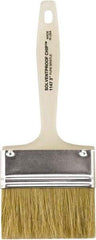 Wooster Brush - 3" Flat Hog Chip Brush - 1-11/16" Bristle Length, 5" Plastic Beavertail Handle - All Tool & Supply