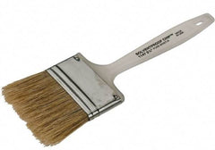 Wooster Brush - 2-1/2" Flat Hog Chip Brush - 1-11/16" Bristle Length, 5" Plastic Beavertail Handle - All Tool & Supply