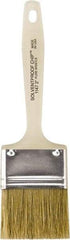 Wooster Brush - 2" Flat Hog Chip Brush - 1-11/16" Bristle Length, 4-7/8" Plastic Beavertail Handle - All Tool & Supply