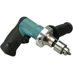 Dynabrade - 1/4" Keyed Chuck - Pistol Grip Handle, 1,000 RPM, 0.4 hp, 90 psi - All Tool & Supply