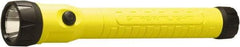 Streamlight - White LED Bulb, 130 Lumens, Industrial/Tactical Flashlight - Yellow Plastic Body, 1 4.8 V\xB6Sub-C Battery Included - All Tool & Supply