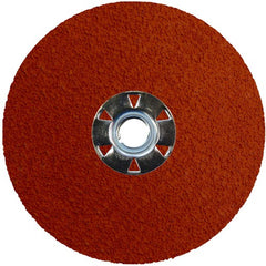 5X5/8-11 24G CER RESIN FIBER DISC - All Tool & Supply