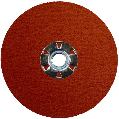 5X5/8-11 60G CER RESIN FIBER DISC - All Tool & Supply