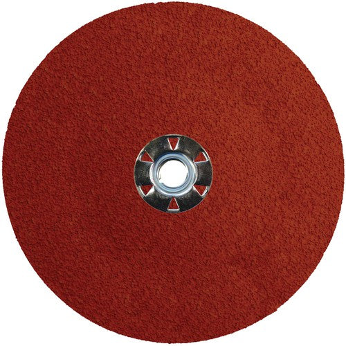 7X5/8-11 24G CER RESIN FIBER DISC - All Tool & Supply