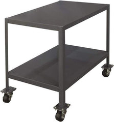 Durham - Mobile Work Bench - Steel, Gray, 48" Long x 24" Deep x 30" High - All Tool & Supply