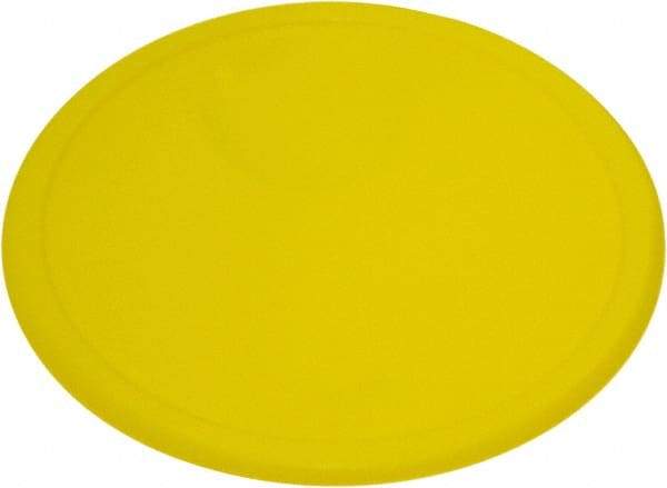 Rubbermaid - 13" Wide, Round Polyethylene Lid - Use with FG572600, FG572624, FG572700, FG572724, FG572800, FG572824, FG572900, FG572924 - All Tool & Supply