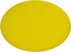 Rubbermaid - 13" Wide, Round Polyethylene Lid - Use with FG572600, FG572624, FG572700, FG572724, FG572800, FG572824, FG572900, FG572924 - All Tool & Supply