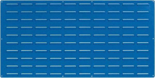 Triton - 48" Wide x 24" High, Blue Louvered Bin Panel - Use with LocBin - All Tool & Supply