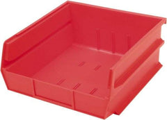 Triton - 10-7/8" Deep, Red Polypropylene Hopper Stacking Bin - 5" High x 11" Wide x 10-7/8" Long - All Tool & Supply