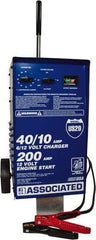 Associated Equipment - 6/12 Volt Automatic Charger - 40 Amps/10 Amps, 200 Starter Amps - All Tool & Supply