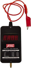 ATEC - 6/12 Volt Digital Battery & System Tester - 100 to 1,700 CCA Range, 1.6667' Cable - All Tool & Supply