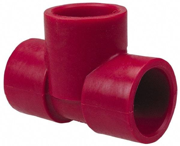 NIBCO - 4" PVDF Plastic Pipe Fitting - S x S x S End Connections - All Tool & Supply