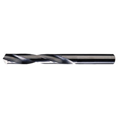 ‎7/64″ Dia. × 0.109″ Shank × 1-1/4″ Flute Length × 2-1/4″ OAL, 118°, Bright, 2xD Flute, Round Solid Carbide Drill