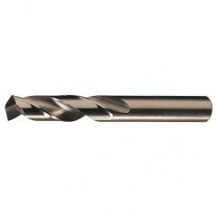 #17 RHS / RHC HSS-CO 8% (M42) 135 Degree Split Point Heavy Duty Cobalt Screw Machine Drill - Straw / Gold Oxide - All Tool & Supply