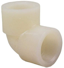 NIBCO - 2" PVDF Plastic Pipe 90° Elbow - Schedule 80, FIPT x FIPT End Connections - All Tool & Supply