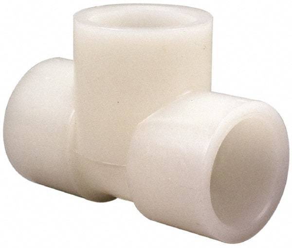 NIBCO - 3" PVDF Plastic Pipe Fitting - S x S x S End Connections - All Tool & Supply