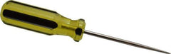 Stanley - 7-3/4" OAL Steel Scratch Awl - Plastic Handle - All Tool & Supply