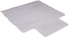 Aleco - 53" Long x 45" Wide, Chair Mat - Single Lip, Beveled Edge Style, Includes Anchorpoints - All Tool & Supply