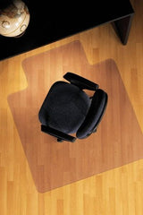 Aleco - 60" Long x 46" Wide, Chair Mat - Single Lip, Straight Edge Style, Texured Both Sides - All Tool & Supply