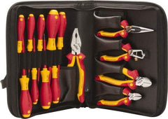 Wiha - 14 Piece Insulated Hand Tool Set - Comes in Zippered Case - All Tool & Supply