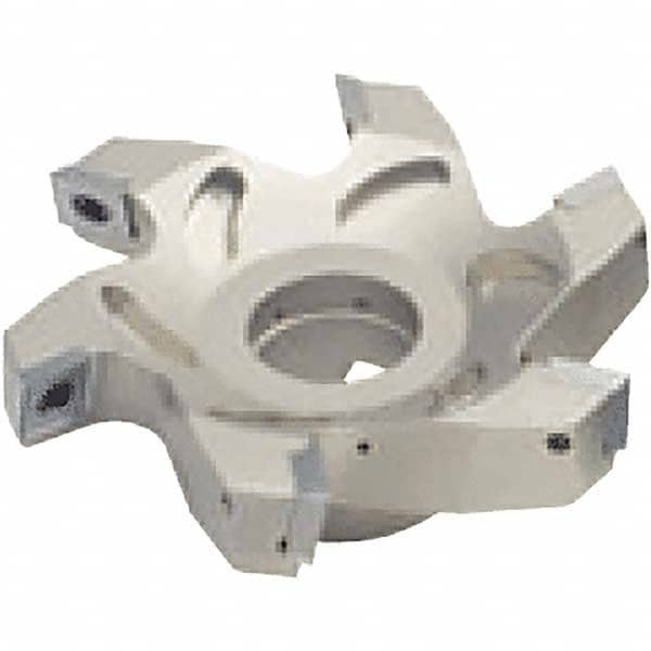 Tungaloy - 125mm Cut Diam, 1" Arbor Hole Diam, Indexable Square-Shoulder Face Mill - All Tool & Supply