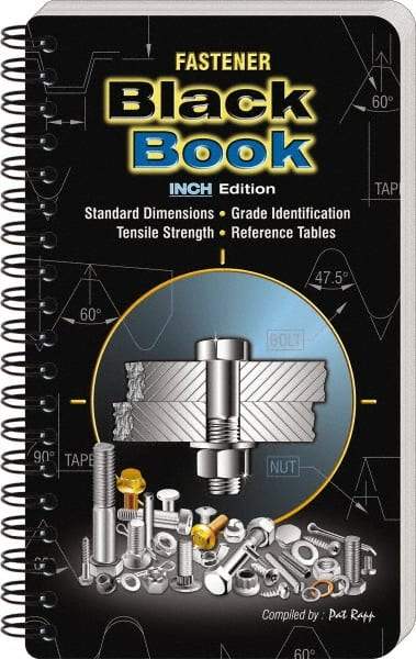 Value Collection - Fastener Black Book Inch Publication, 1st Edition - by Pat Rapp, Pat Rapp Enterprises, 2011 - All Tool & Supply