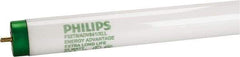 Philips - 25 Watt Fluorescent Tubular Medium Bi-Pin Lamp - 4,100°K Color Temp, 2,400 Lumens, T8, 36,000 hr Avg Life - All Tool & Supply