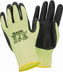 MAPA Professional - Size L Thermal Acrylic Lined Nitrile Heat Resistant Glove - 9-3/4" OAL, Knit Wrist Cuff - All Tool & Supply