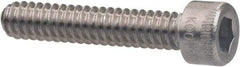 Holo-Krome - M4x0.70 Metric Coarse Hex Socket Drive, Socket Cap Screw - Grade Austenitic A4 Stainless Steel, Uncoated, Partially Threaded, 45mm Length Under Head - All Tool & Supply