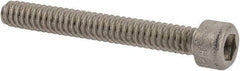 Holo-Krome - #4-40 UNC Hex Socket Drive, Socket Cap Screw - Grade 18-8 Stainless Steel, Uncoated, Fully Threaded, 7/8" Length Under Head - All Tool & Supply