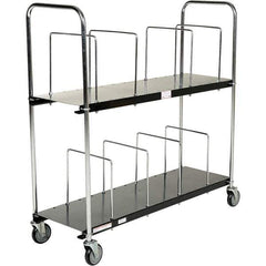 Vestil - 400 Lb Capacity Steel Carton Cart - 18" OAW, Rubber Casters - All Tool & Supply