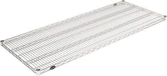 Value Collection - 60" Wide, 1.19" High, Open Shelving Accessory/Component - Stainless Steel Finish, 24" Deep, Use with NuLine Units - All Tool & Supply