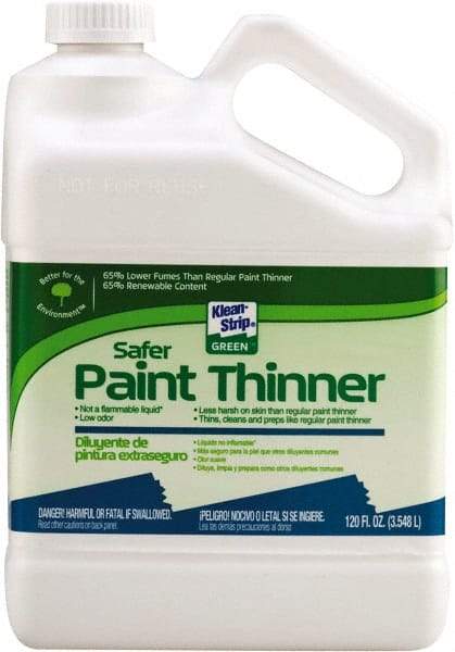 Klean-Strip - 1 Gal Paint Thinner - 276 gL VOC Content, Comes in Plastic Can - All Tool & Supply