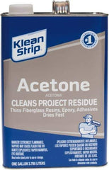 Klean-Strip - 1 Gal Acetone - Comes in Metal Can - All Tool & Supply