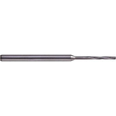 Hertel - 0.24mm Solid Carbide 4 Flute Chucking Reamer - All Tool & Supply