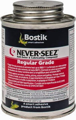 Bostik - 8 oz Can Extreme Pressure Anti-Seize Lubricant - Copper, -297 to 1,800°F, Silver Gray, Water Resistant - All Tool & Supply