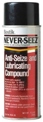 Bostik - 16 oz Aerosol Extreme Pressure Anti-Seize Lubricant - Copper, -297 to 1,800°F, Silver Gray, Water Resistant - All Tool & Supply