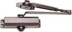 Falcon - 7" Closer Body Length, Light-Duty ADA Complaint Door Closer to Hold Open Manual Damper - Dark Bronze Finish - All Tool & Supply