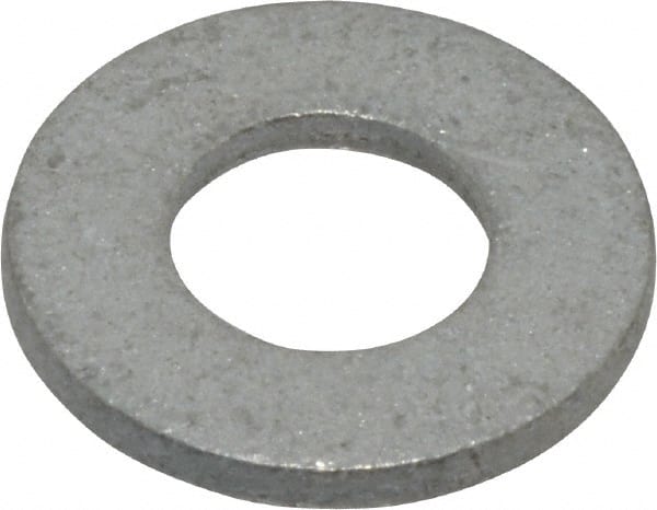 Value Collection - 1/4" Screw, SAE 1035-1050 Steel Standard Flat Washer - Exact Industrial Supply