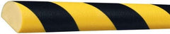 PRO-SAFE - Flexible Polyurethane Foam Type C Wall/Surface Protector - Yellow/Black - All Tool & Supply