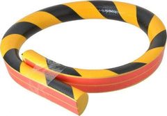 PRO-SAFE - Flexible Polyurethane Foam Type C Wall/Surface Protector - Yellow/Black - All Tool & Supply