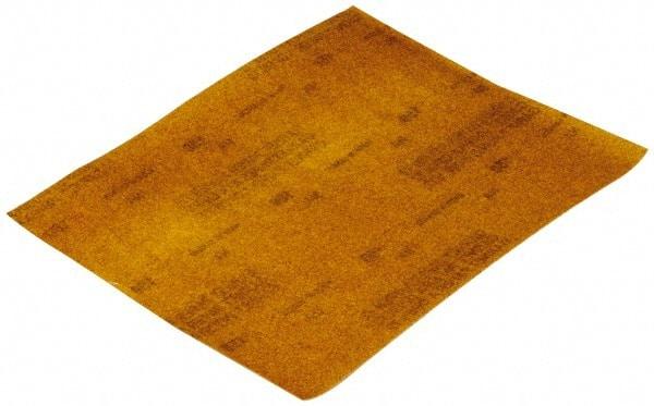 Norton - 150 Grit, Garnet Sanding Sheet - 11" Long x 9" Wide, Very Fine Grade, A Weighted Paper Backing - All Tool & Supply