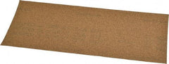 Norton - 100 Grit, Aluminum Oxide Sanding Sheet - 9" Long x 3-2/3" Wide, Fine Grade, C Weighted Paper Backing - All Tool & Supply