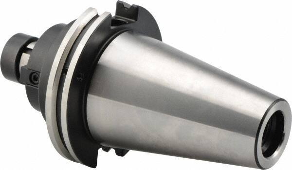 Iscar - CAT50 Taper Shank 1" Pilot Diam Shell Mill Holder - 0.669" Flange to Nose End Projection, 2.165" Nose Diam, Through-Spindle Coolant - Exact Industrial Supply