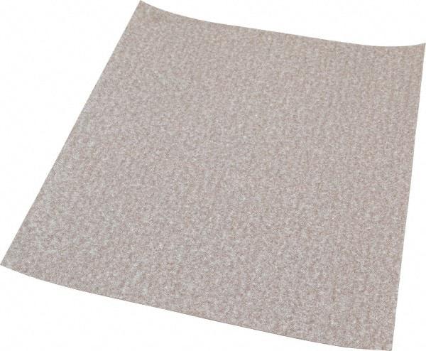 Norton - 120 Grit, Aluminum Oxide Sanding Sheet - 11" Long x 9" Wide, Fine Grade, B Weighted Paper Backing - All Tool & Supply