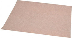 Norton - 320 Grit, Aluminum Oxide Sanding Sheet - 11" Long x 9" Wide, Extra Fine Grade, B Weighted Paper Backing - All Tool & Supply