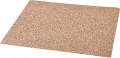 Norton - 36 Grit, Aluminum Oxide Sanding Sheet - 11" Long x 9" Wide, Very Coarse Grade, D Weighted Paper Backing - All Tool & Supply