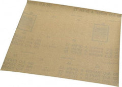 Norton - 180 Grit, Aluminum Oxide Sanding Sheet - 11" Long x 9" Wide, Very Fine Grade, A Weighted Paper Backing - All Tool & Supply