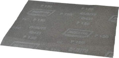 Norton - 150 Grit, Silicon Carbide Sanding Sheet - 11" Long x 9" Wide, Fine Grade, Weighted Cloth Backing - All Tool & Supply